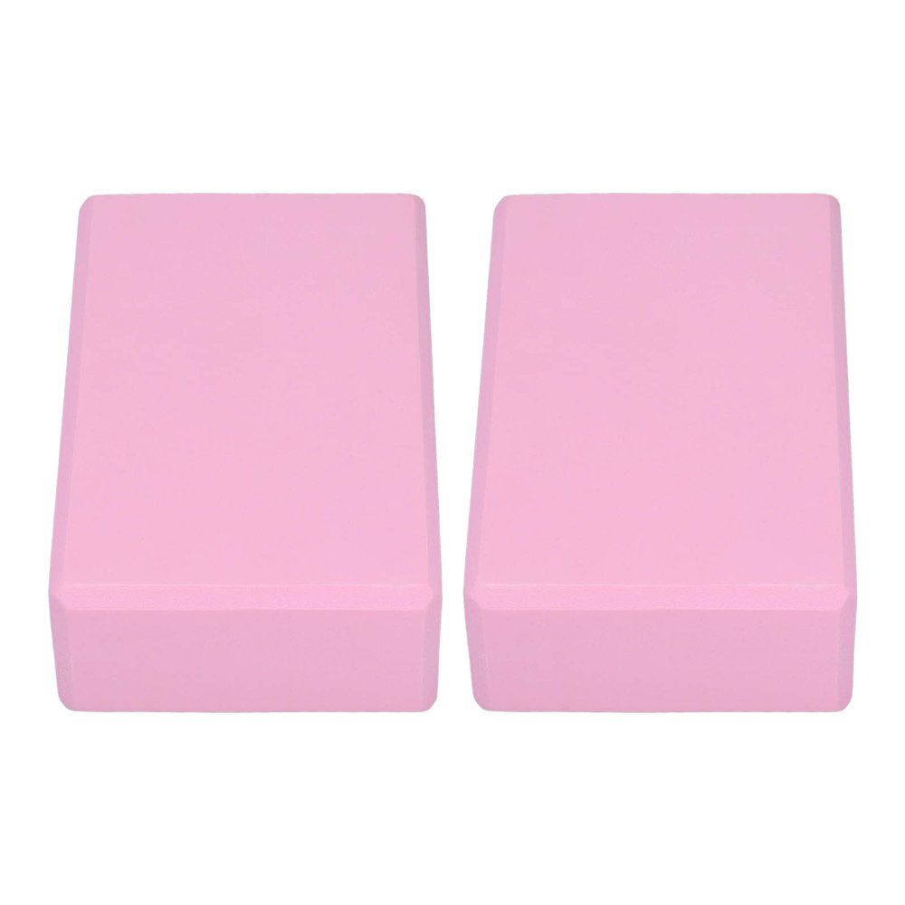 2 Piece Set Foam Yoga Blocks High Density Foam Fitness Block eco And Lightweight For Pilates Meditation