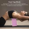 2 Piece Set Foam Yoga Blocks High Density Foam Fitness Block eco And Lightweight For Pilates Meditation view 3