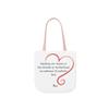 MATRESSA Open Heart -Canvas Tote Bag view 1