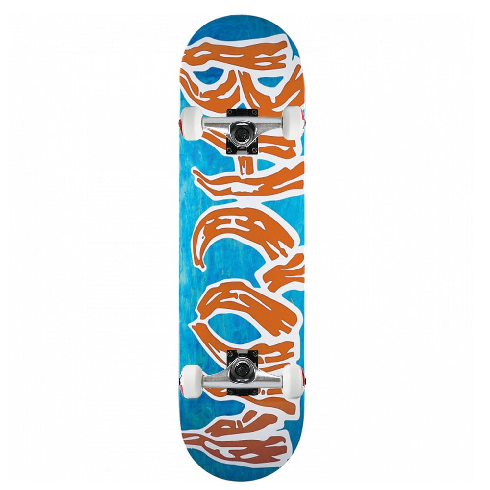 Bacon Skateboard Assembly Team Logo Orange 8.25" x 31.88" Complete