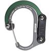 GEAR AID HEROCLIP Carabiner Clip and Hook (Mini) for Travel, Luggage, and Small Bags, Forest Green view 1