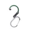 GEAR AID HEROCLIP Carabiner Clip and Hook (Mini) for Travel, Luggage, and Small Bags, Forest Green view 2
