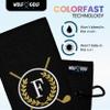 Wolf Golf Towels Monogrammed Personalized Golf Towel | Custom Golf Towels for Golf Bags for Men or Women view 3