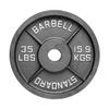 35 lb Weight Plate Pair from Barbell Standard | Powder Coated & Extremely Durable | Fits 2" Olympic StandardBars | 2% Tolerance Guarantee view 1