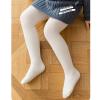 Baby Girls Tights Cable Knit Toddler Leggings Seamless Infant Stockings Newborn Winter Pants Baby (White, 2-4 Years) view 2