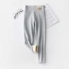 Youth Girl Winter Sweatpants Kids Cotton Fleece Lined Warm Ankle Leggings Stretchy Leggings for (GY2, 8-9 Years) view 2