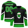 Onegam Custom Christmas Hockey Jersey for Men Women Youth, Santa Claus Ice Hockey Practice Uniform Sports Training Outfit view 1