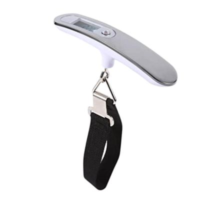 DJFKDYHPE Utility Travel with Our Portable Digital Luggage Scale - Weighs Up to 50kg Precisely LCD Display Avoid Overweight Fees - Ideal for Baggage Travel Luggage Electronic Accessories and More Weig