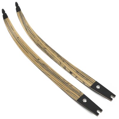 60" 62" 64" ILF Recurve Bow Limbs 30-65lbs for 17" 19" 21 Riser for Adult/Beginner Archery Hunting Shooting Targeting ILF Device Bow Limbs (Woodgrain, 45lbs)