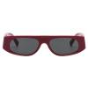 helena Men Vintage Rectangle Sunglasses Fashion Retro Narrow Y2k Sunnies Sun Glasses Luxury UV400 Shades Eyewear (C2) view 2