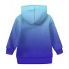 GAANBODI Hoodies for Teen Girls Cute Trendy Preppy Hooded Pocket Sweatshirts Long Sleeve Gradient Shirts Pullover 01-Blue 11-12 Years view 4