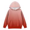 GAANBODI Hoodies for Teen Girls Cute Trendy Preppy Hooded Pocket Sweatshirts Long Sleeve Gradient Shirts Pullover 01-Red 7-8 Years view 3