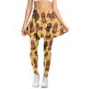 WHUVUMFY Women Athletic Skirts with Leggings Soft Dachshund Skorts Leggings Running Outdoor Workout Skorts with Pockets view 1