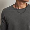 GAVU Men's Black Onyx Crystal Beaded Necklace, 24" Length view 2