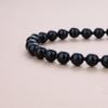 GAVU Men's Black Onyx Crystal Beaded Necklace, 24" Length view 4