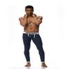 JOCKMAIL Men's Thermal Underwear Pants Mens Cotton Underwear Thermal Leggings Base Layer Bottoms (US, Alpha, Medium, Regular, Regular, Navy+Navy) view 2