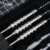 Formula Sports 90% Tungsten Darts Metal Tip Set 21g/22g/23g/24g, Professional Steel Tip Darts Set with Aluminum Shafts, Tungsten Barrels, Extra Flights, Dart Sharpener, Gift Box (Silver, 24g) view 3