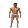 JOCKMAIL Men's Thermal Underwear Pants Mens Cotton Underwear Thermal Leggings Base Layer Bottoms (US, Alpha, Medium, Regular, Regular, Red+Red) view 2