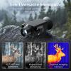 Miasazyr Thermal Monocular for Hunting, 296x192 (60 Hz), 4K Resolution, 11 Modes, 7X Magnification Thermal Monocular Night Vision Handheld Thermal Imaging view 2