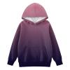 GAANBODI Hoodies for Teen Girls Cute Trendy Preppy Hooded Pocket Sweatshirts Long Sleeve Gradient Shirts Pullover 02-Purple 9-10 Years view 3