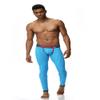JOCKMAIL Men's Thermal Underwear Pants Mens Cotton Underwear Thermal Leggings Base Layer Bottoms (US, Alpha, Medium, Regular, Regular, Black+Blue1) view 3