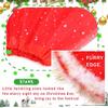 Aiosy Christmas Tutu Skirt Tulle Tutus Women 3 Layered Tutu Skirts Sparkly Stars Skirt Fluffy Edge Tutus Skirts for Women (Red) view 3