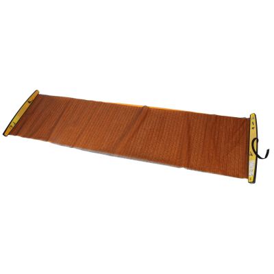 FLEXMAN Workout Slide Board Mat, 78.7X19.7in Exercise Equipment Slide Board, Fit Sliding Board with Foot Cover for Ice Skating, Hockey, Skiing, Rock Climbing Training