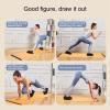 FLEXMAN Workout Slide Board Mat, 78.7X19.7in Exercise Equipment Slide Board, Fit Sliding Board with Foot Cover for Ice Skating, Hockey, Skiing, Rock Climbing Training view 4