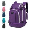 NONSAR Ski Boot Bag, 50L Snowboard Boot Travel Backpack - Waterproof Ski Bag for Ski Helmet, Googles, Gloves, Skis, Snowboard & Accessories for Men Women view 1