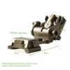 Night Vision Goggles NVG Mount for L4 G24 NVG Metal Helmet Mount +Dual Binocular Bridge Night Vision Mount for PVS 14 (Silver) view 4