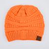 C.C Exclusives Cable Knit Beanie - Thick, Soft & Warm Chunky Beanie Hats (Orange) view 3