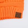 C.C Exclusives Cable Knit Beanie - Thick, Soft & Warm Chunky Beanie Hats (Orange) view 4
