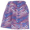 Zubaz NFL Unisex Z88 Zebra Short, Buffalo Bills, Large view 1