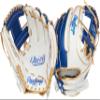 Rawlings | Liberty Advanced ColorSync Fastpitch Softball Glove | Right Hand Throw | 11.75" | Infield | Pro I Web | White/Royal/Gold view 1