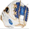 Rawlings | Liberty Advanced ColorSync Fastpitch Softball Glove | Right Hand Throw | 11.75" | Infield | Pro I Web | White/Royal/Gold view 2