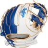 Rawlings | Liberty Advanced ColorSync Fastpitch Softball Glove | Right Hand Throw | 11.75" | Infield | Pro I Web | White/Royal/Gold view 4
