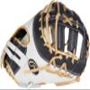 Rawlings | Liberty Advanced ColorSync Fastpitch Softball Glove | Left Hand Throw | 13" | First Base | Single Post, Double-Bar Web | White/Navy/Gold view 2