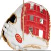 Rawlings | Liberty Advanced ColorSync Fastpitch Softball Glove | Left Hand Throw | 12.75" | Outfield | Pro H Web | White/Scarlet/Gold view 2