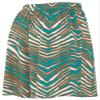 Zubaz NFL Unisex Z88 Zebra Short, Miami Dolphins, Medium view 2