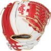 Rawlings | Liberty Advanced ColorSync Fastpitch Softball Glove | Right Hand Throw | 12.5" | Utility | X-Laced Basket Web | White/Scarlet/Gold view 4