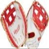 Rawlings | Liberty Advanced ColorSync Fastpitch Softball Glove | Right Hand Throw | 34" | Catcher | Modified Pro H Web | White/Scarlet/Gold view 1