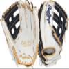 Rawlings | Liberty Advanced ColorSync Fastpitch Softball Glove | Left Hand Throw | 12.75" | Outfield | Pro H Web | White/Navy/Gold view 1