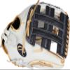 Rawlings | Liberty Advanced ColorSync Fastpitch Softball Glove | Left Hand Throw | 12.75" | Outfield | Pro H Web | White/Navy/Gold view 2