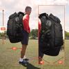 Gagasport XL Soccer Ball Bag  Heavy-Duty Mesh Backpack for Volleyball, Basketball, Water Sports | 2 Front Pockets | Adjustable Straps | Coach & Equipment Storage Bag view 2