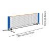 USAMZLUL Pickleball Net Practice Net Stable Supplies Easy Setup Pickle Ball Net Tennis Net for Outdoor Activities view 2
