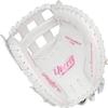 Rawlings | Liberty Advanced ColorSync Fastpitch Softball Glove | Right Hand Throw | 34" | Catcher | Modified Pro H Web | White/Pink view 3