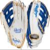 Rawlings | Liberty Advanced ColorSync Fastpitch Softball Glove | Left Hand Throw | 12.75" | Outfield | Pro H Web | White/Royal/Gold view 1