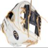 Rawlings | Liberty Advanced ColorSync Fastpitch Softball Glove | Right Hand Throw | 11.75" | Infield | Pro I Web | White/Navy/Gold view 2