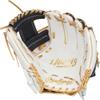 Rawlings | Liberty Advanced ColorSync Fastpitch Softball Glove | Right Hand Throw | 11.75" | Infield | Pro I Web | White/Navy/Gold view 3