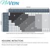 NuVein Sheer Maternity Compression Pantyhose, 8-15 mmHg Support, Lightweight Denier Nylons, Black, Queen view 2